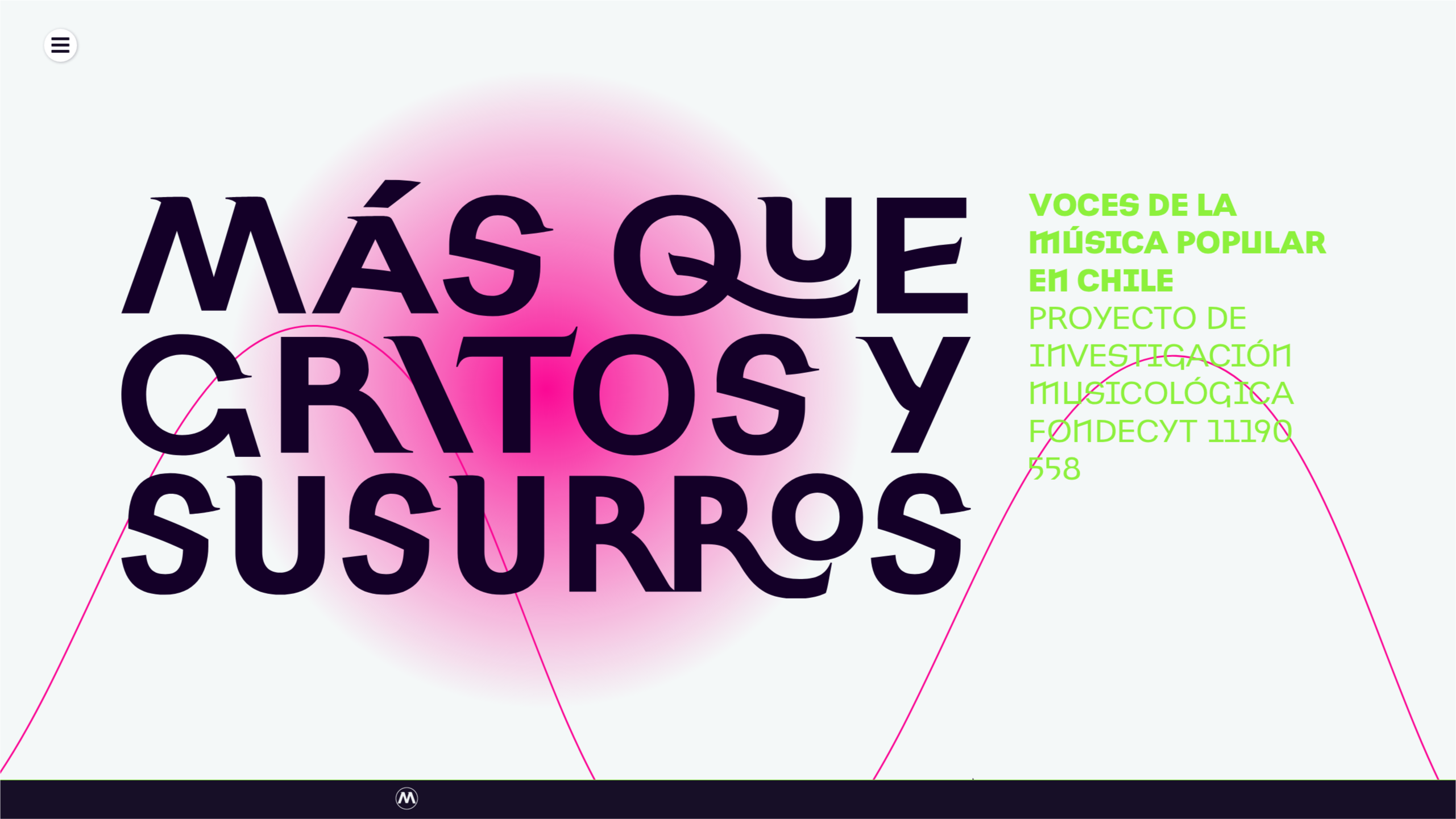 Diseño web proyecto de investigación musicológica en Chile – Proyecto Más Que Gritos y Susurros desarrollado en WordPress